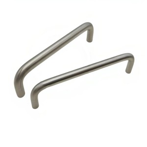 304316不锈钢折弯U型把手圆形不锈钢拉手金属配件厂家直发